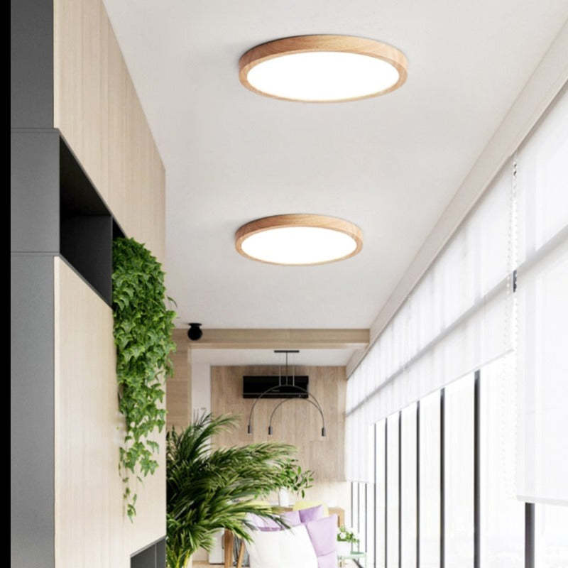 Birk Wood Ceiling Light