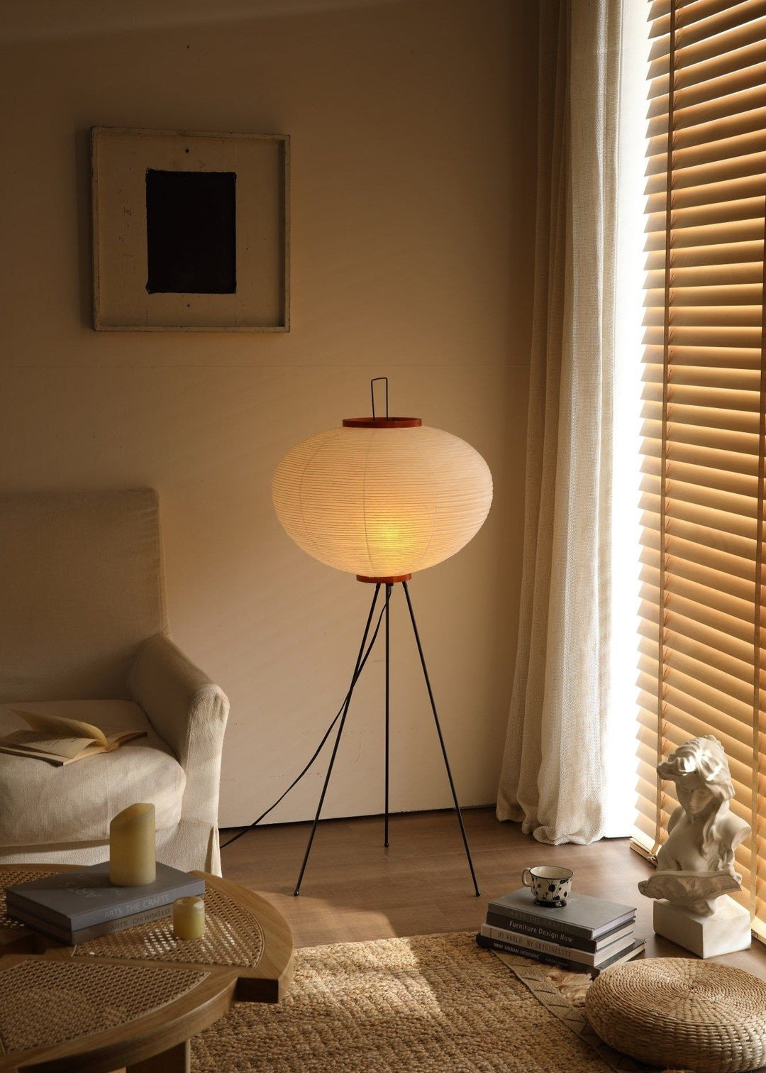 Mori Rice Paper Floor Lamp