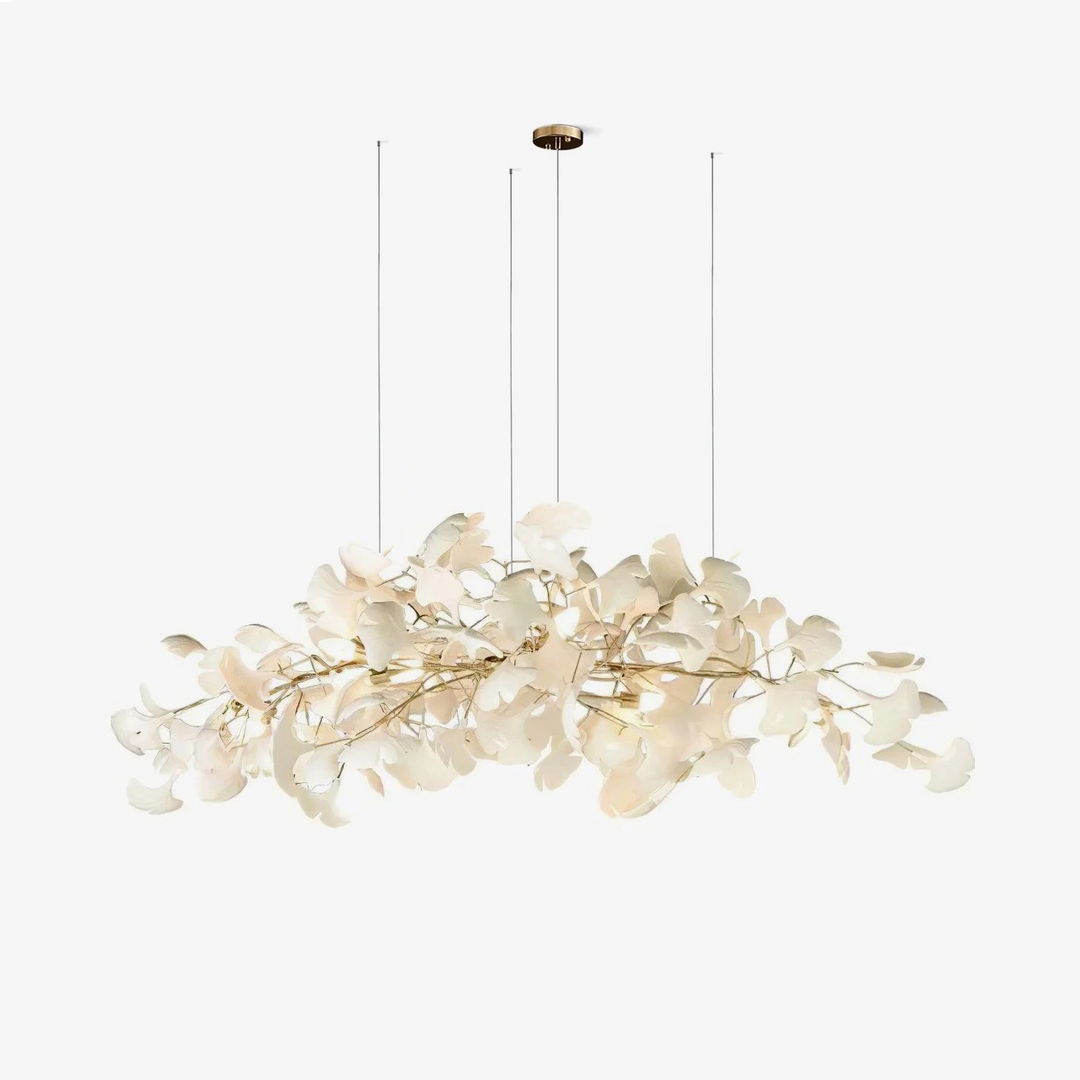 Plume Gingko Chandelier