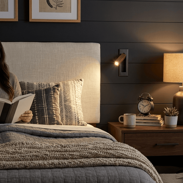 Pelle Folding Bedside Light