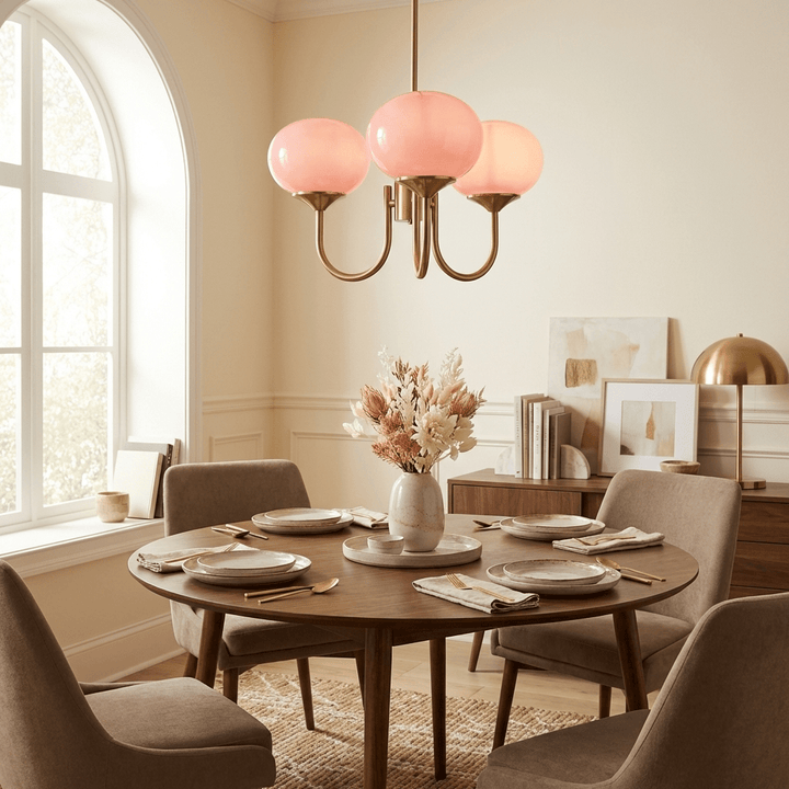 Pom Marshmallow Chandelier