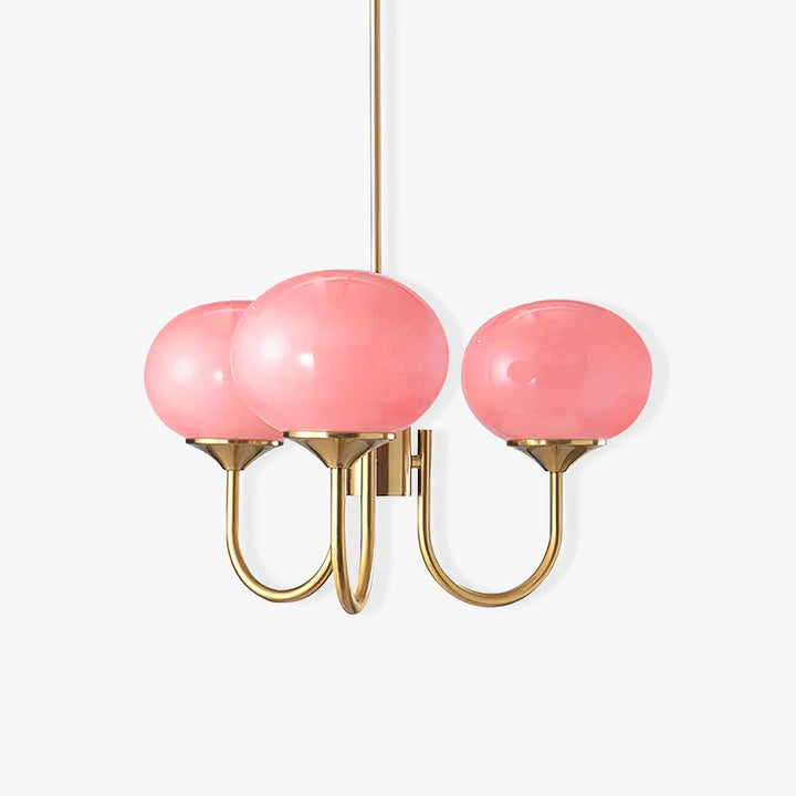 Pom Marshmallow Chandelier