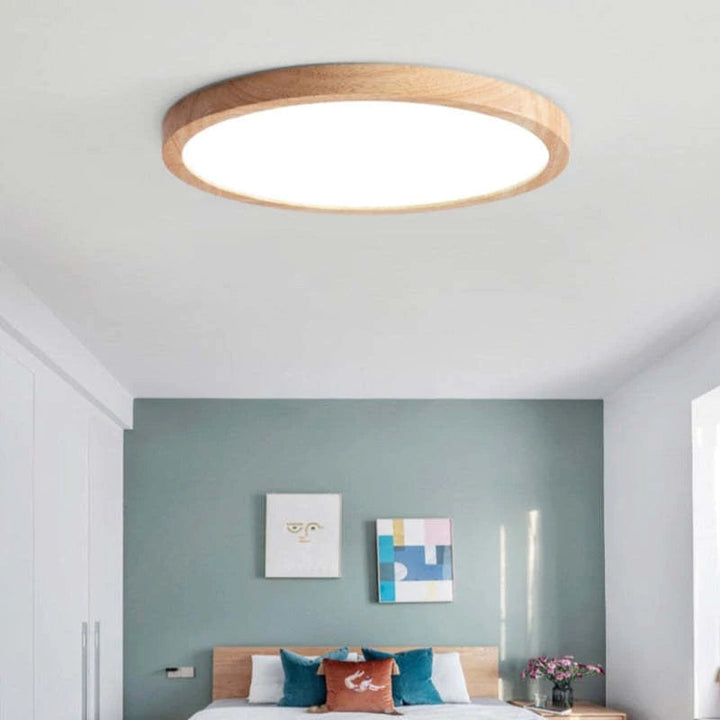 Birk Wood Ceiling Light