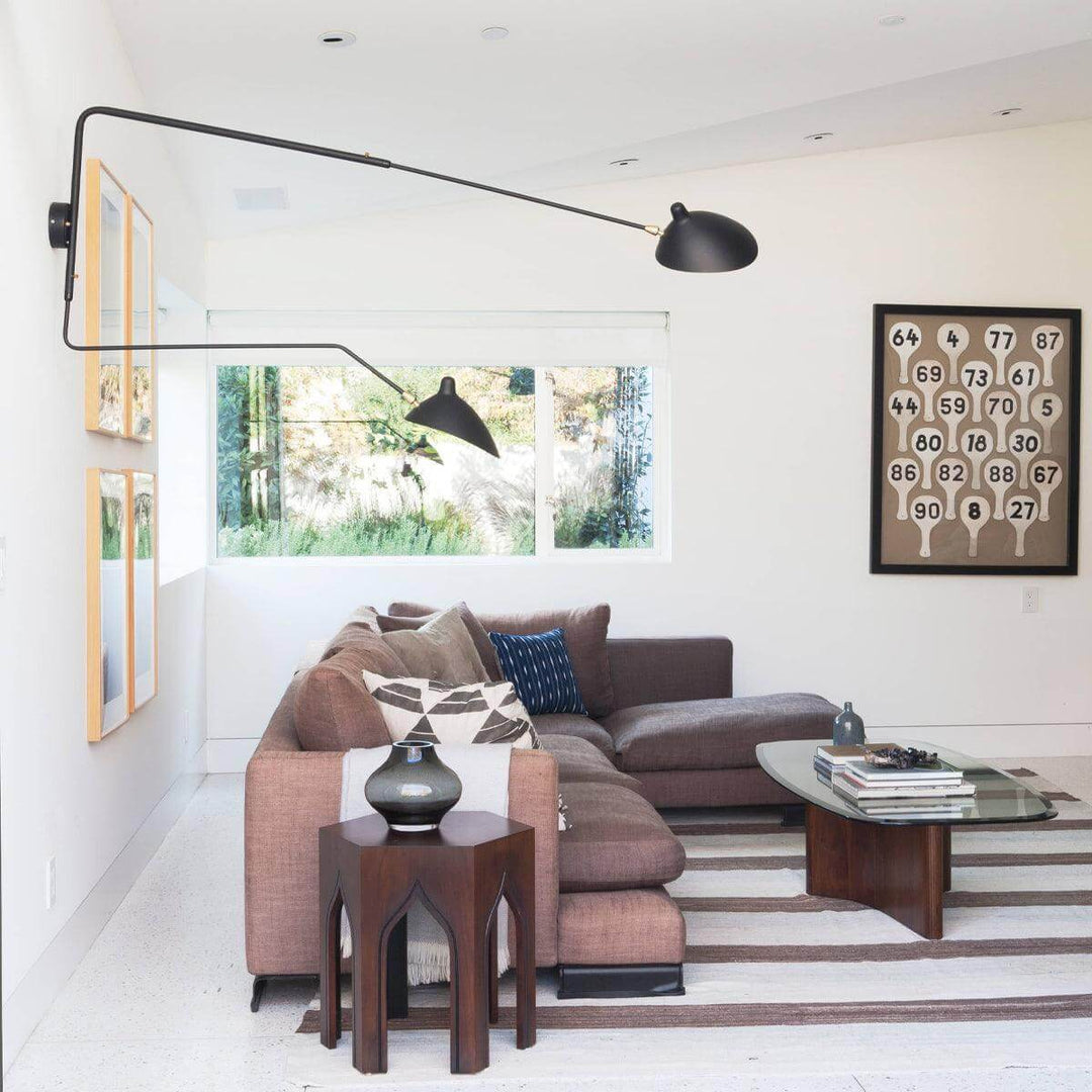 Arm Wall Sconce - Mid-Century Light for Bedroom &amp; Living Room | Stijn