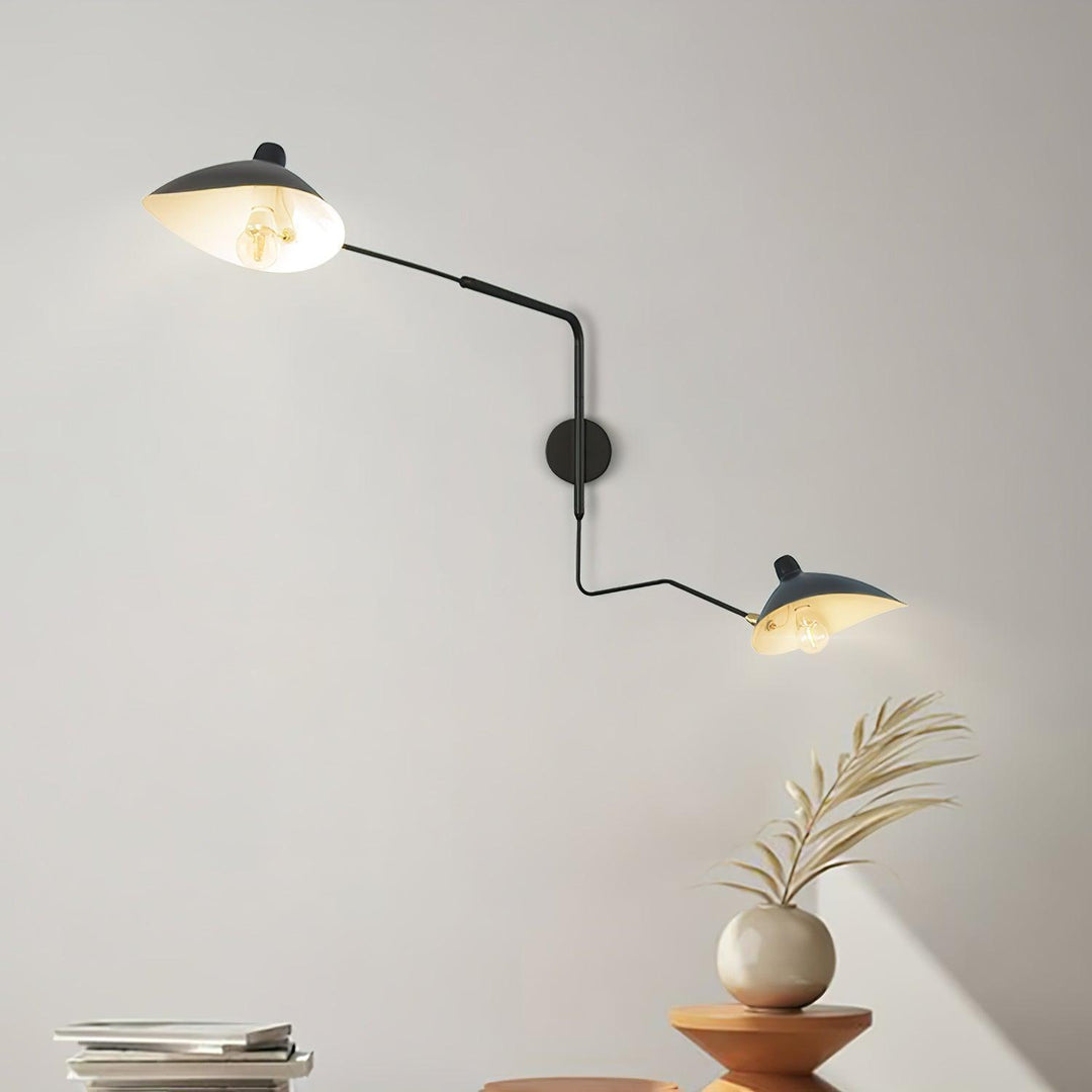 Arm Wall Sconce - Mid-Century Light for Bedroom &amp; Living Room | Stijn