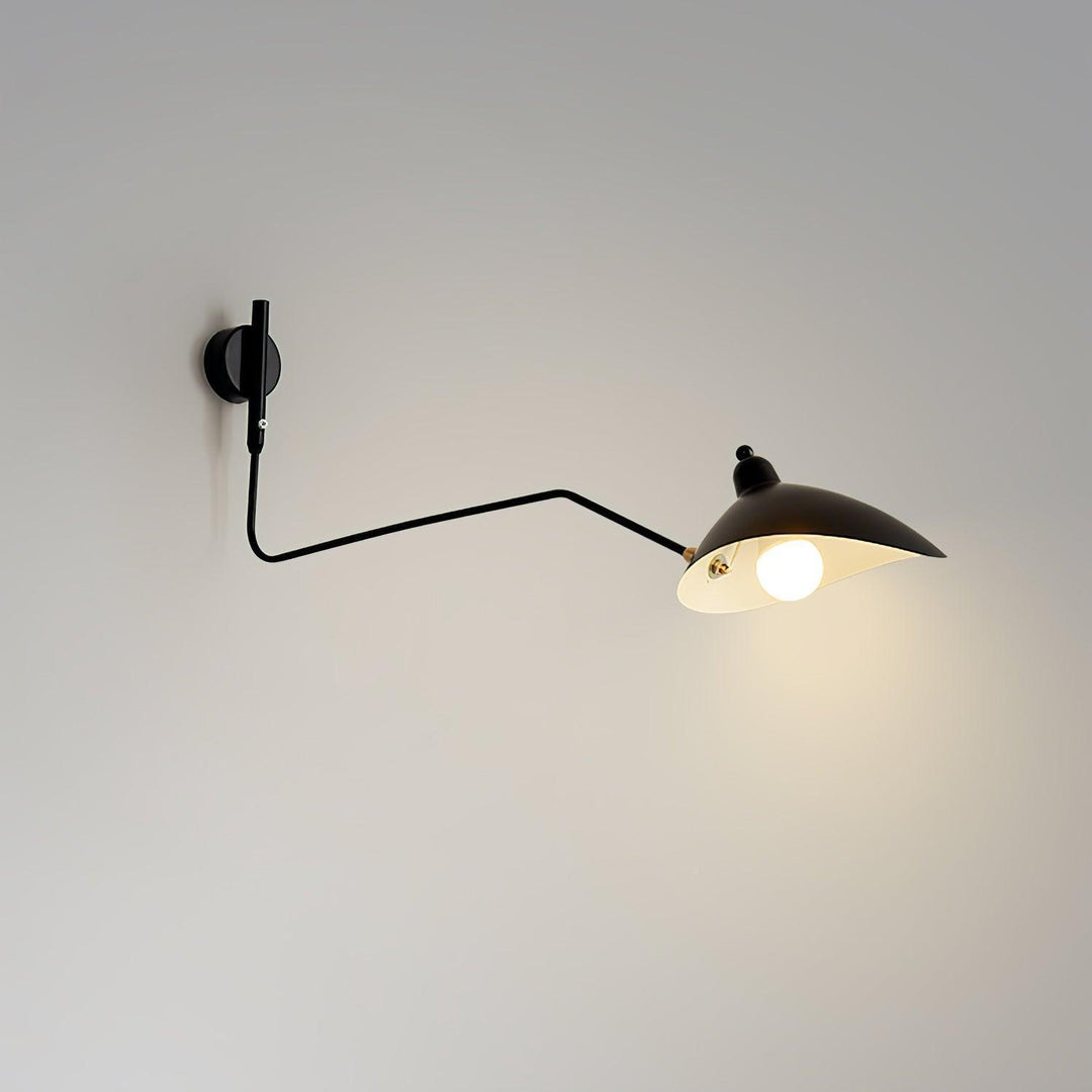Arm Wall Sconce - Mid-Century Light for Bedroom &amp; Living Room | Stijn