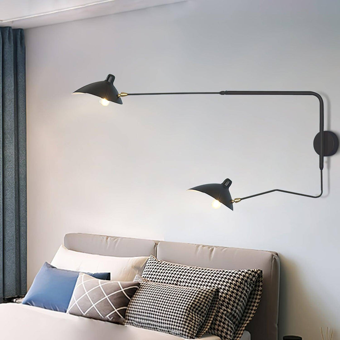 Arm Wall Sconce - Mid-Century Light for Bedroom &amp; Living Room | Stijn