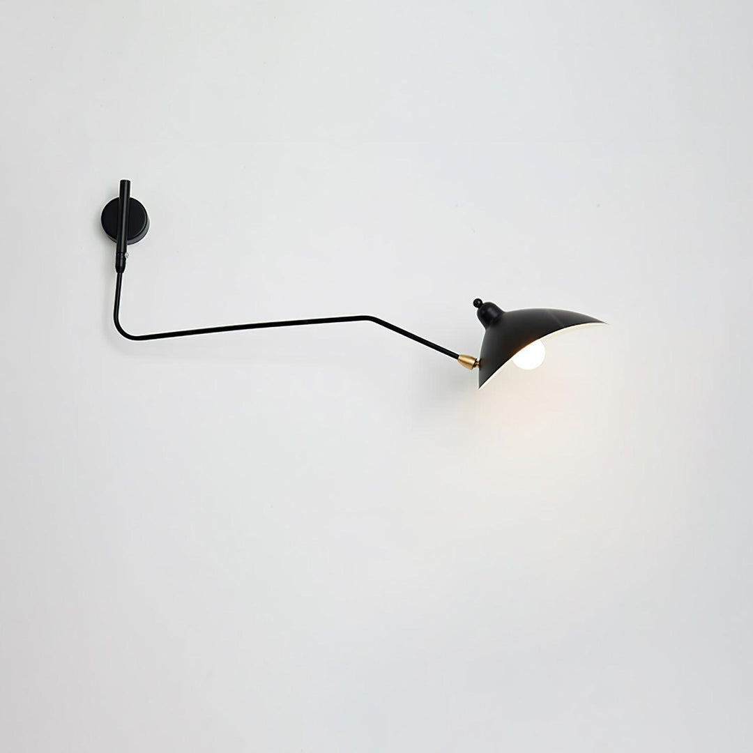 Arm Wall Sconce - Mid-Century Light for Bedroom &amp; Living Room | Stijn
