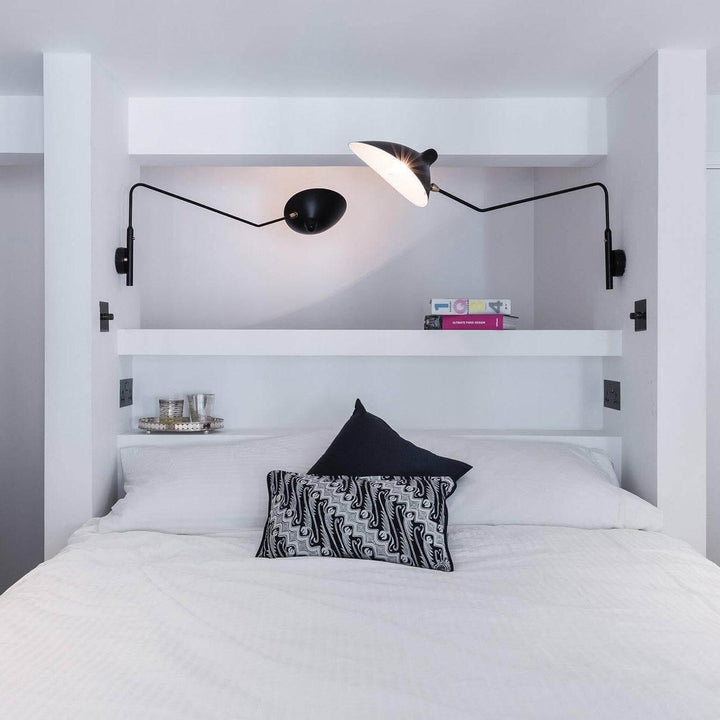 Arm Wall Sconce - Mid-Century Light for Bedroom &amp; Living Room | Stijn