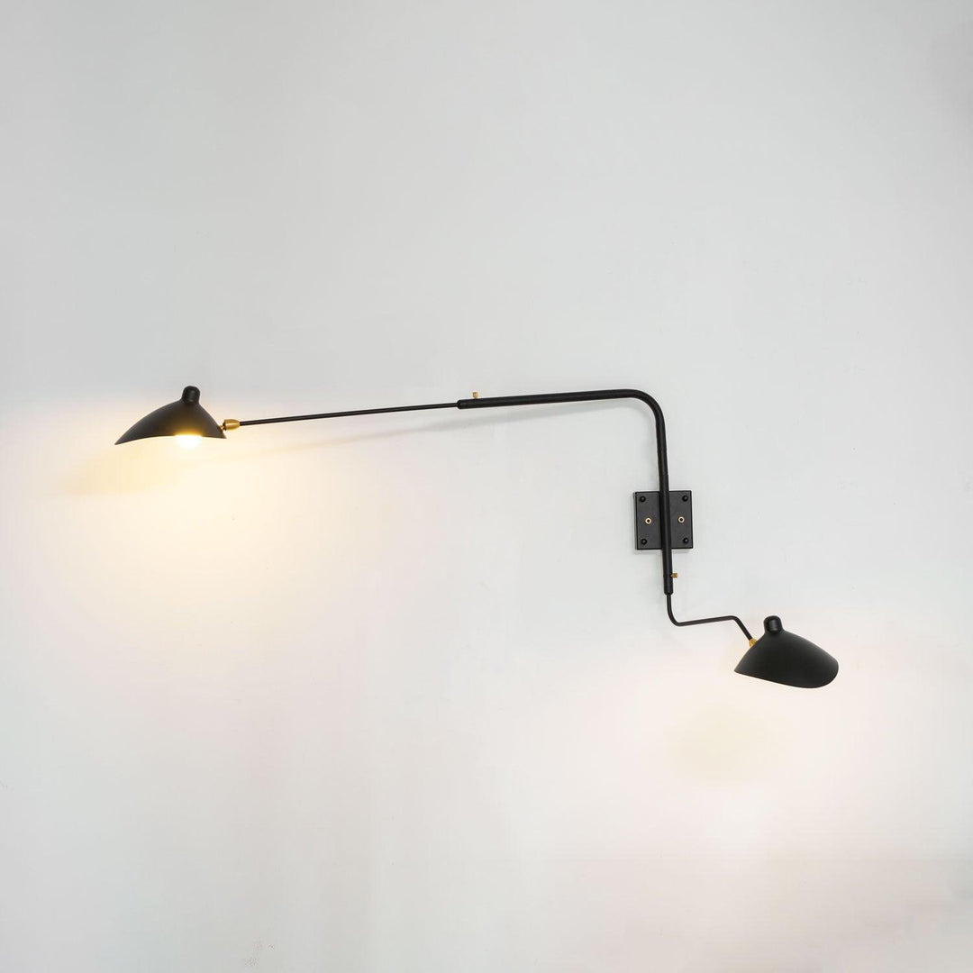 Starburst Spider Sconce - Mid-Century Light for Bedroom &amp; Living Room