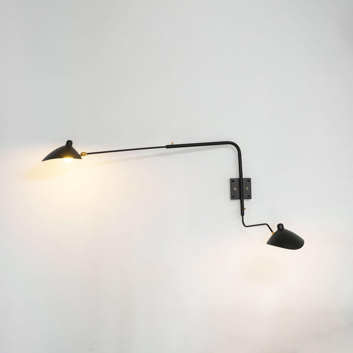 Starburst Spider Sconce - Mid-Century Light for Bedroom &amp; Living Room