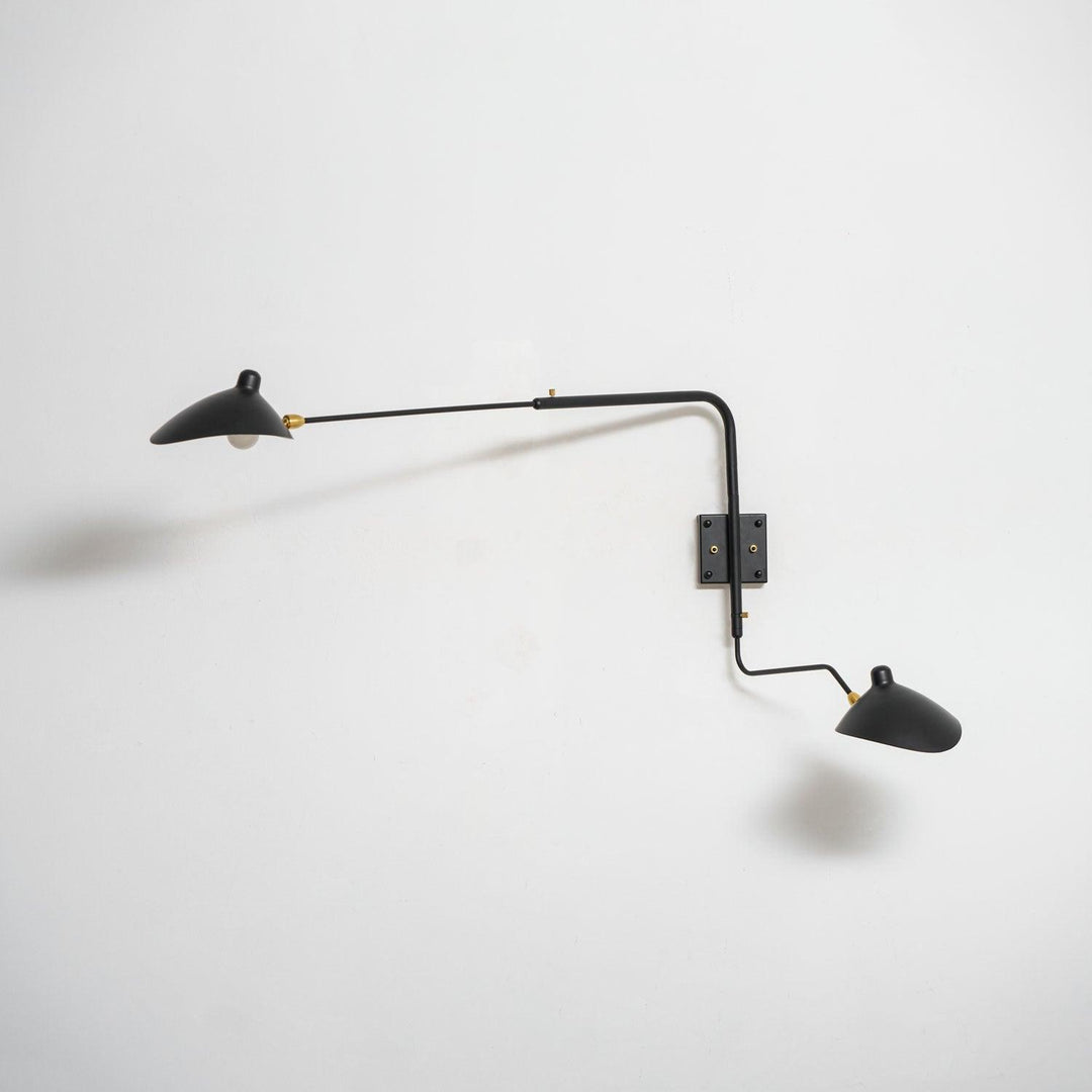 Starburst Spider Sconce - Mid-Century Light for Bedroom &amp; Living Room