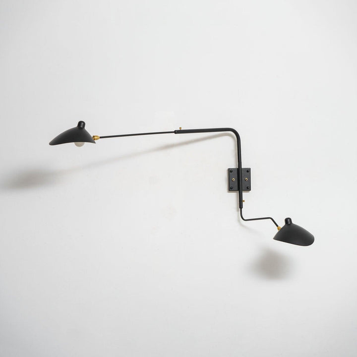 Starburst Spider Sconce - Mid-Century Light for Bedroom &amp; Living Room