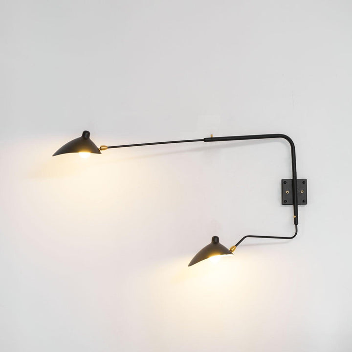 Starburst Spider Sconce - Mid-Century Light for Bedroom &amp; Living Room