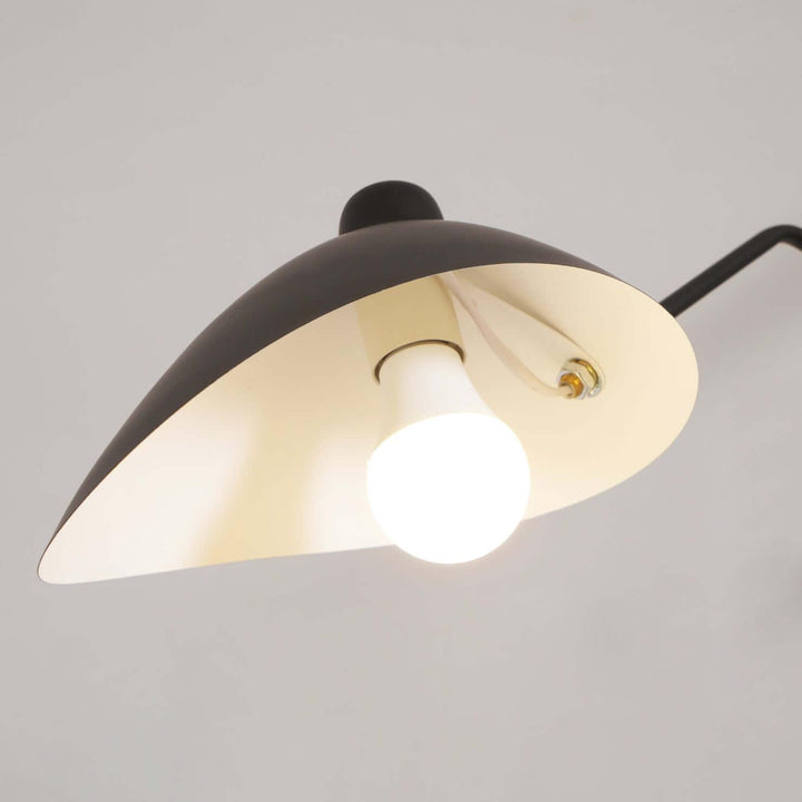 Arm Ceiling Light - Mid-Century, Flush Mount for Bedroom &amp; Hallway | Roel