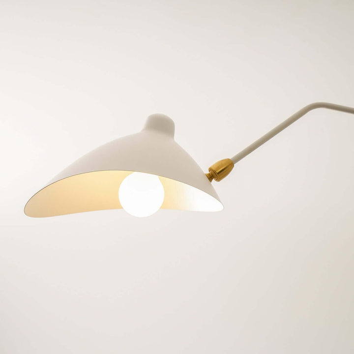 Arm Ceiling Light - Mid-Century, Flush Mount for Bedroom &amp; Hallway | Roel