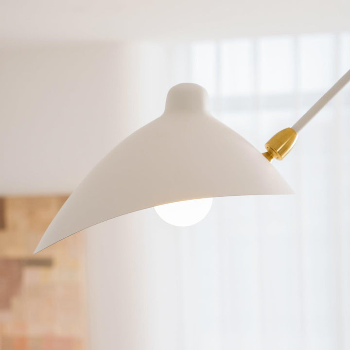 Starburst Spider Ceiling Light - Mid-Century, Flush Mount for Bedroom &amp; Hallway