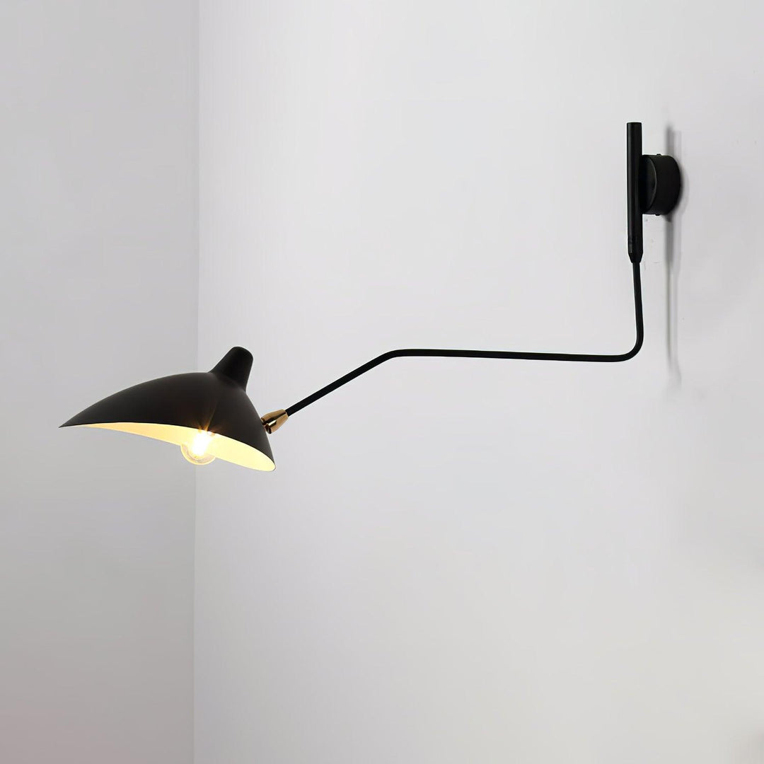 Starburst Spider Sconce - Mid-Century Light for Bedroom &amp; Living Room