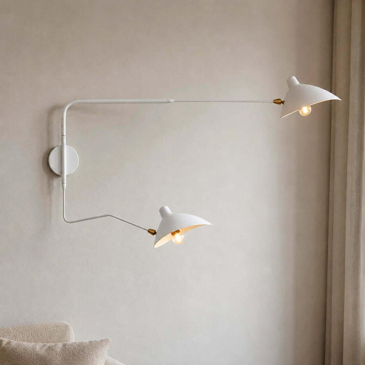 Arm Wall Sconce - Mid-Century Light for Bedroom &amp; Living Room | Stijn
