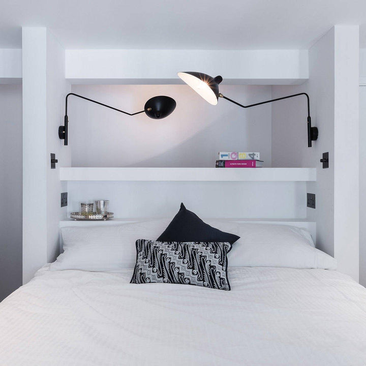 Starburst Spider Sconce - Mid-Century Light for Bedroom &amp; Living Room