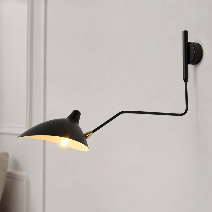 Arm Wall Sconce - Mid-Century Light for Bedroom &amp; Living Room | Stijn