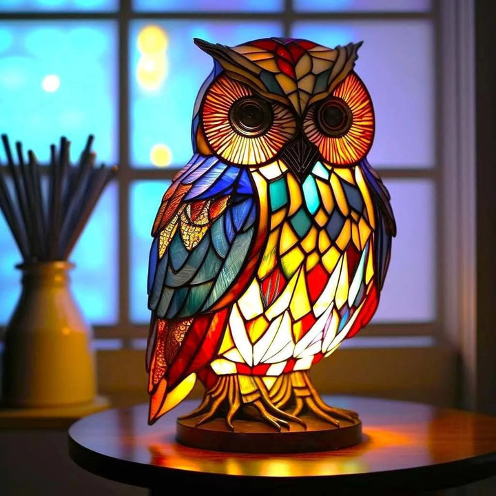 Fauna Animal Glass Lamp