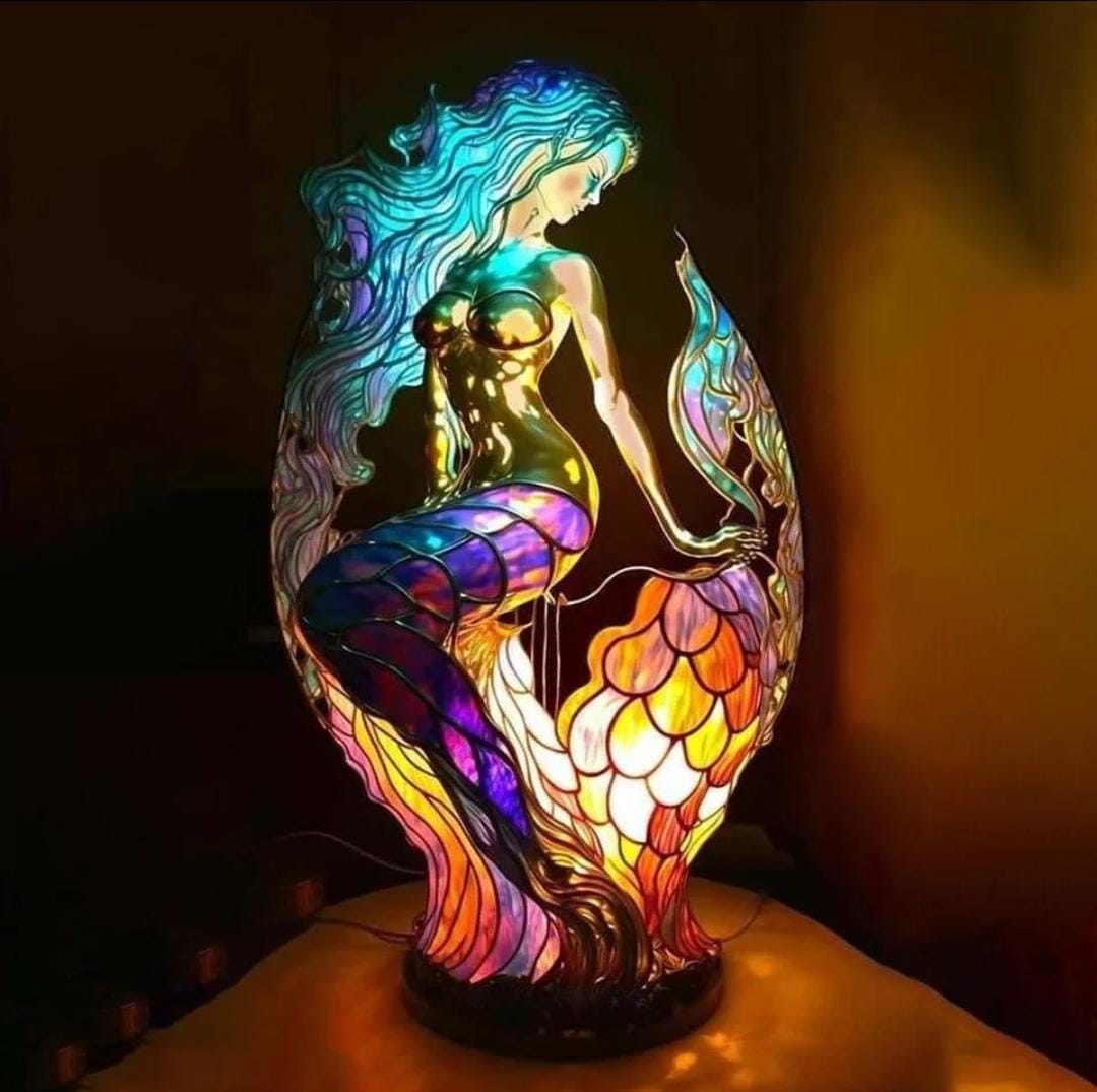 Fauna Animal Glass Lamp