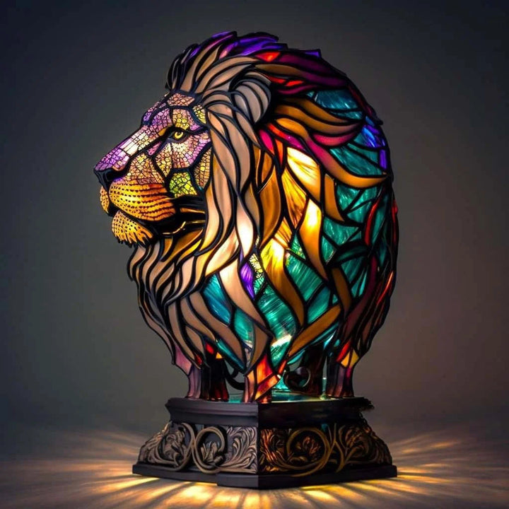 Fauna Animal Glass Lamp