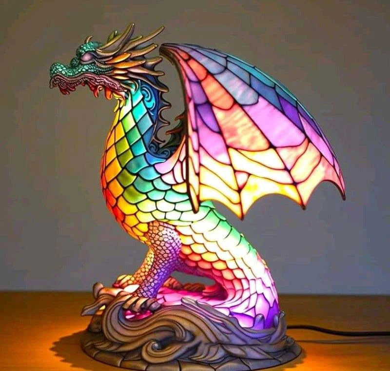 Fauna Animal Glass Lamp