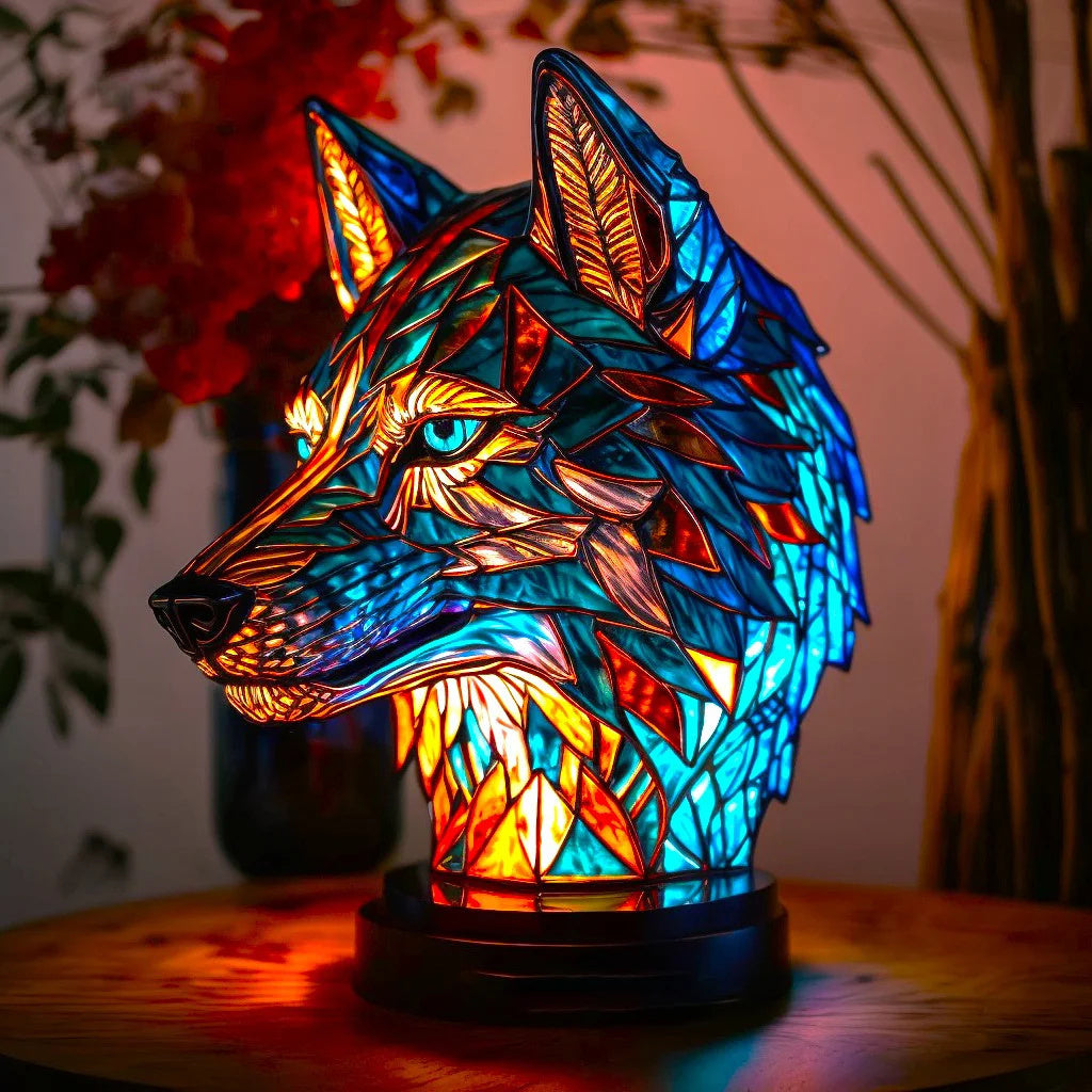 Fauna Animal Glass Lamp