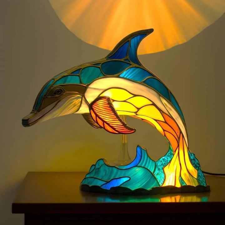 Fauna Animal Glass Lamp
