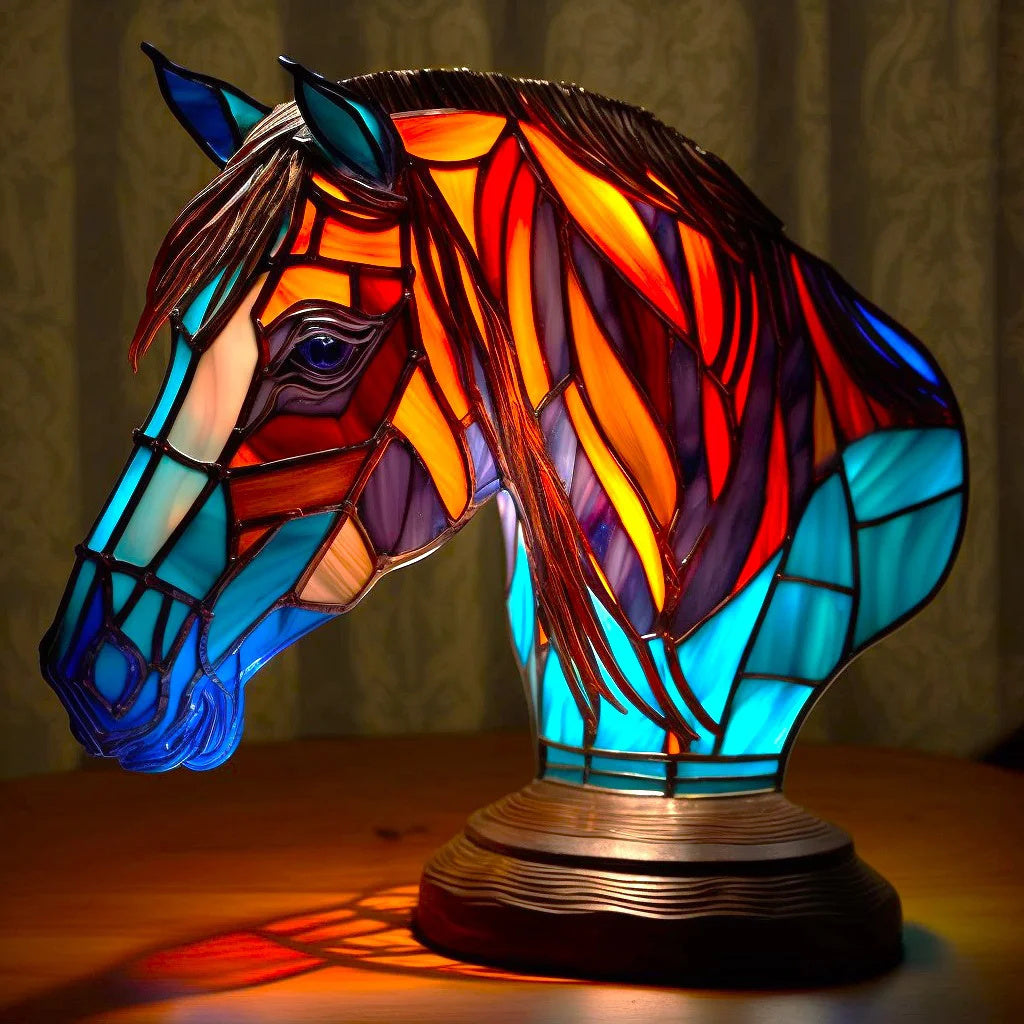 Fauna Animal Glass Lamp