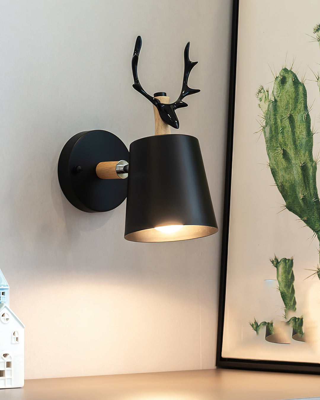 Atlas Antler Wall Light
