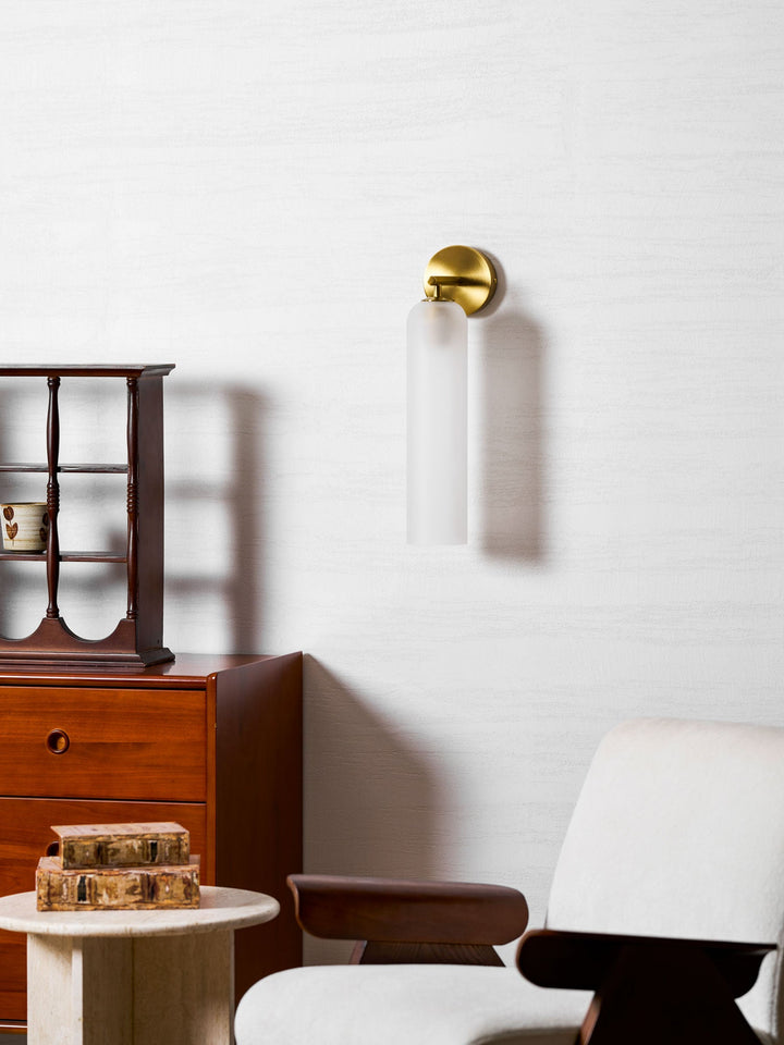 Cleo Art Glass Sconce