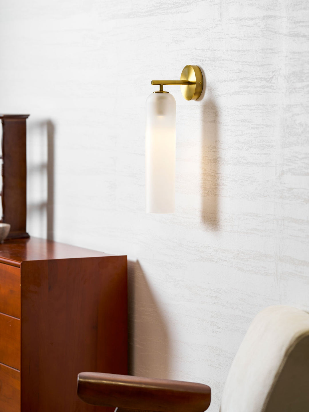 Cleo Art Glass Sconce
