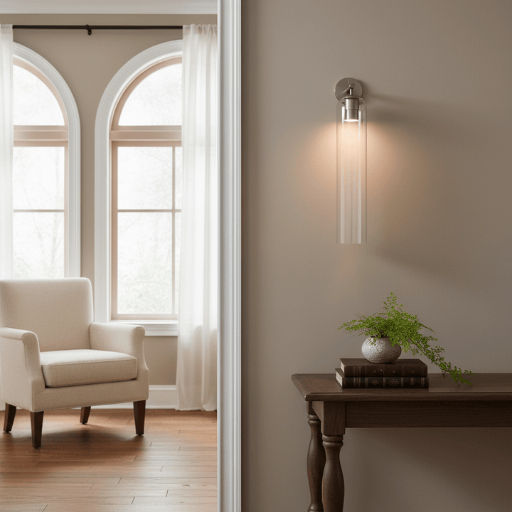 Cleo Art Glass Sconce