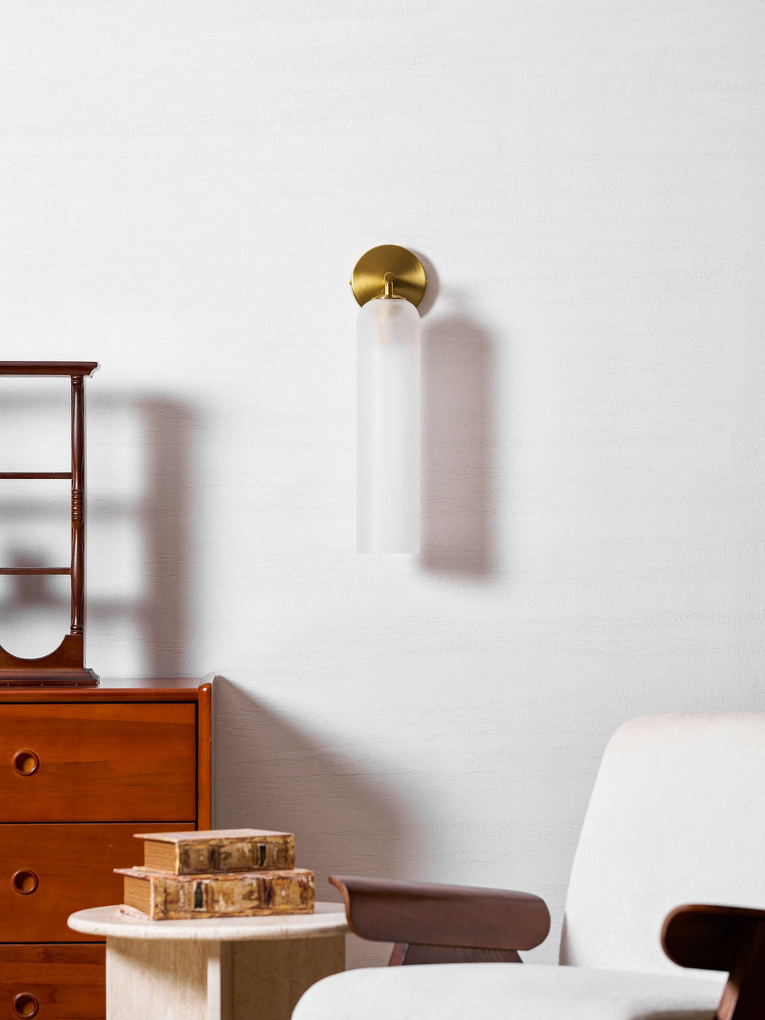 Cleo Art Glass Sconce
