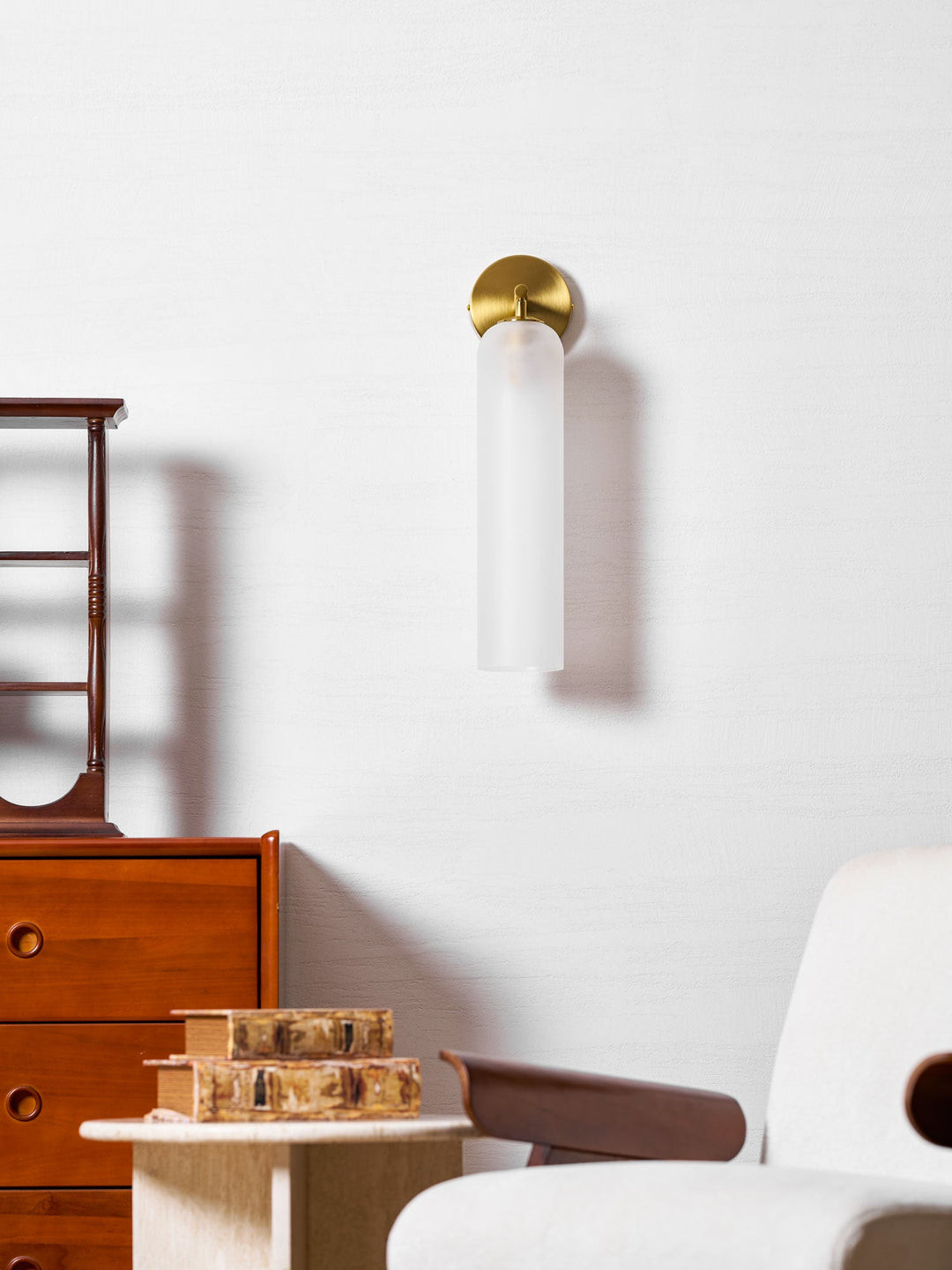 Cleo Art Glass Sconce