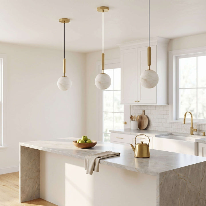 Faas Alabaster Pendant Light