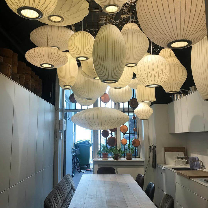 Bubble Pendant Light - Mid-Century, for Kitchen Island &amp; Dining Room | Daan