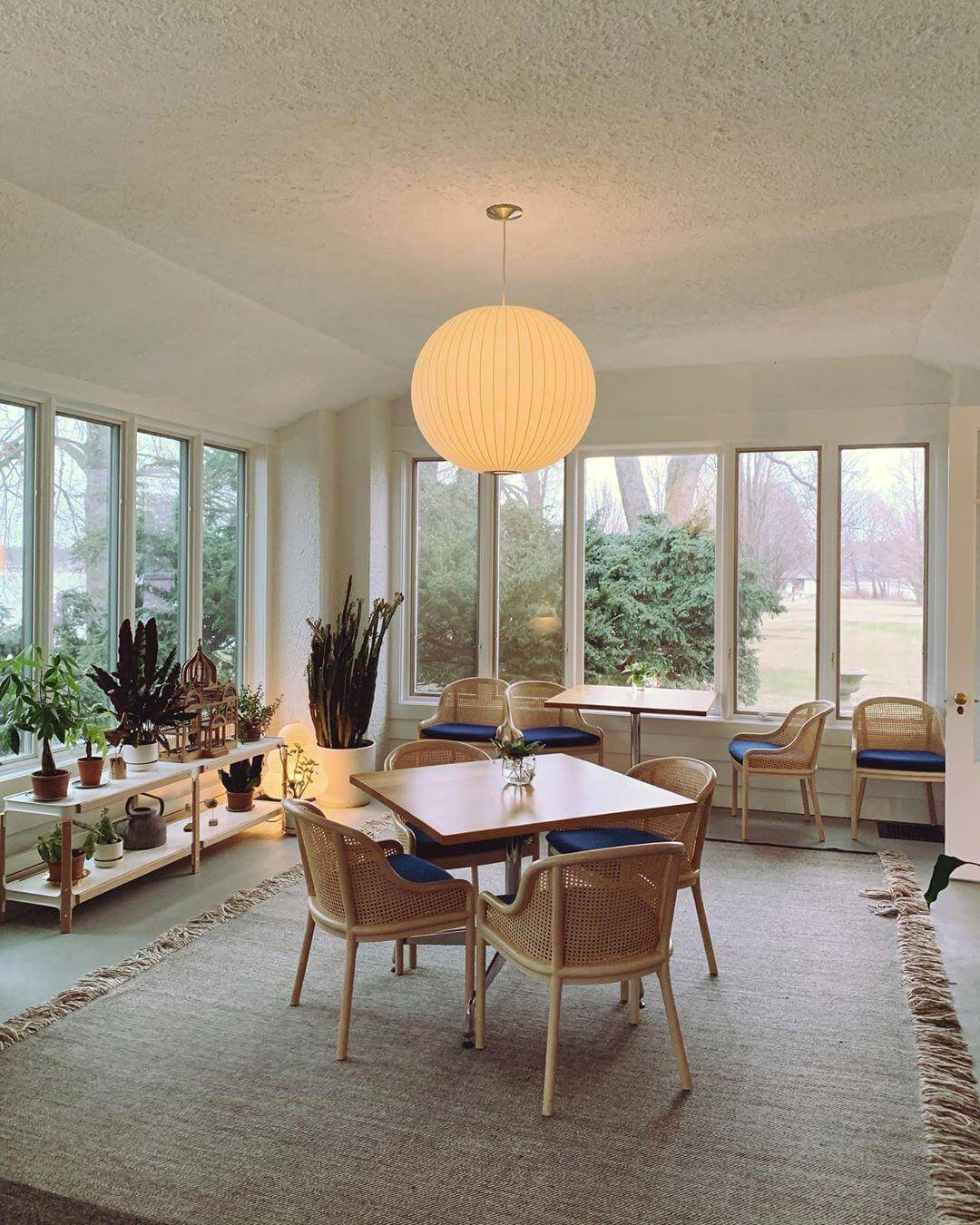 Bubble Pendant Light - Mid-Century, for Kitchen Island &amp; Dining Room | Daan