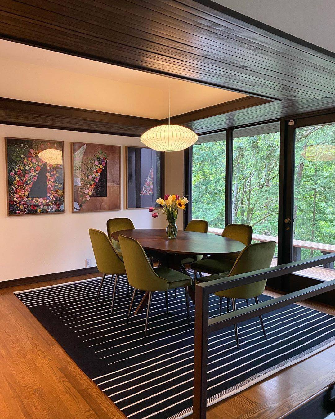 Bubble Pendant Light - Mid-Century, for Kitchen Island &amp; Dining Room | Daan
