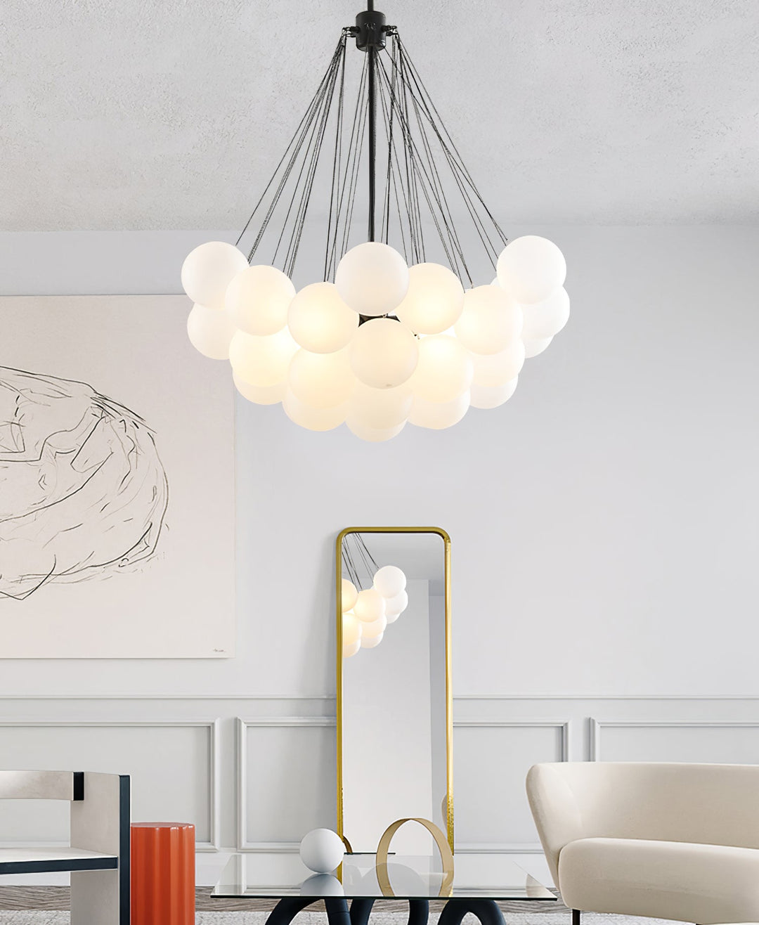 Borrel Bubble Chandelier