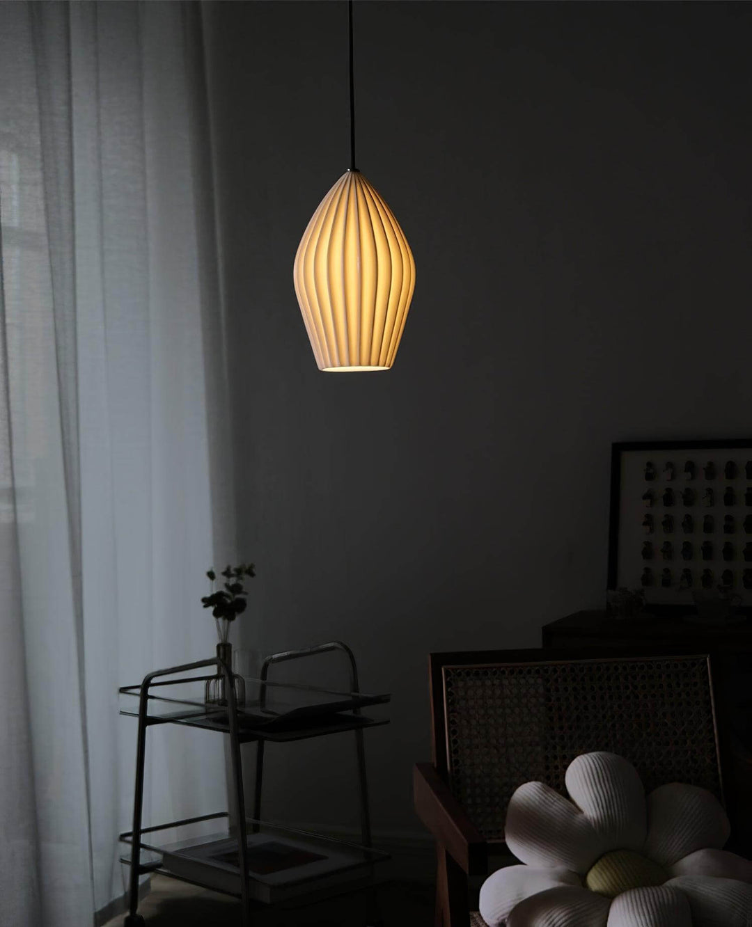 Lieve Ceramic Pendant Light