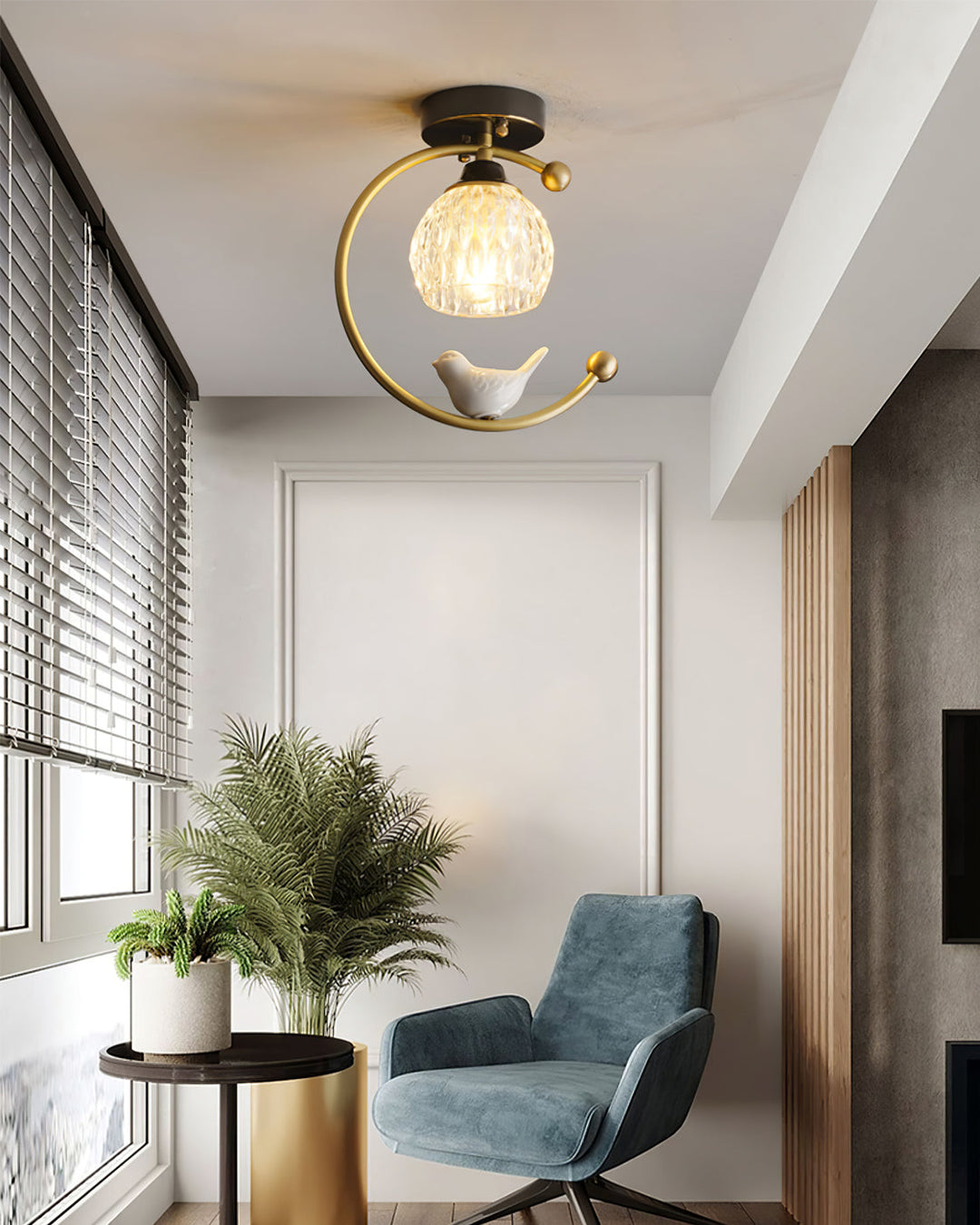 Serena Bird Ceiling Light