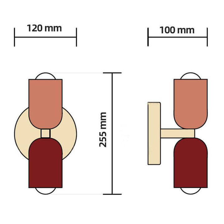 Remi Double Wall Lamp