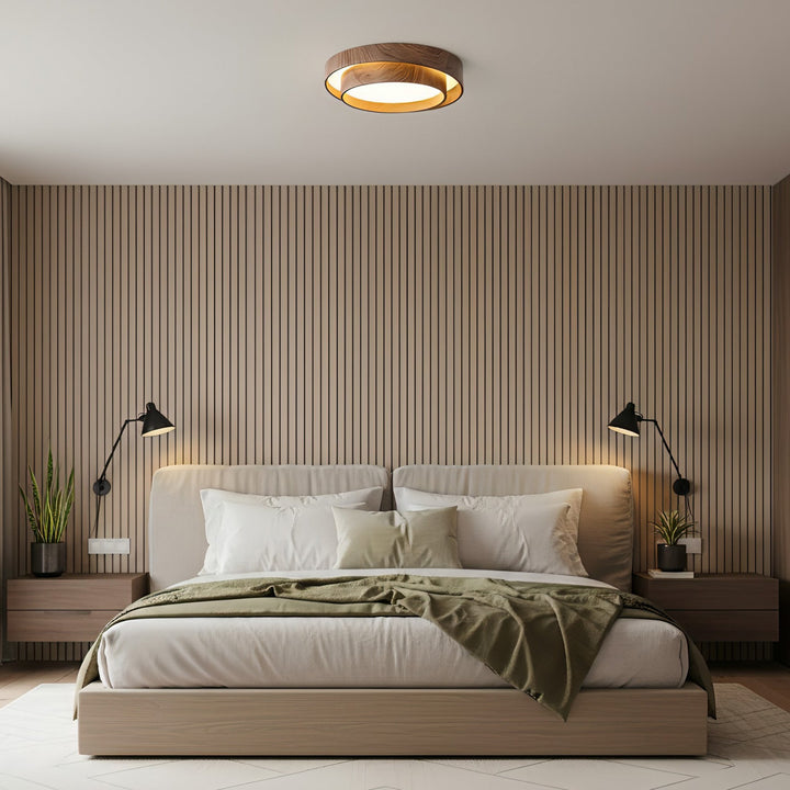 Arden Walnut Ceiling Light