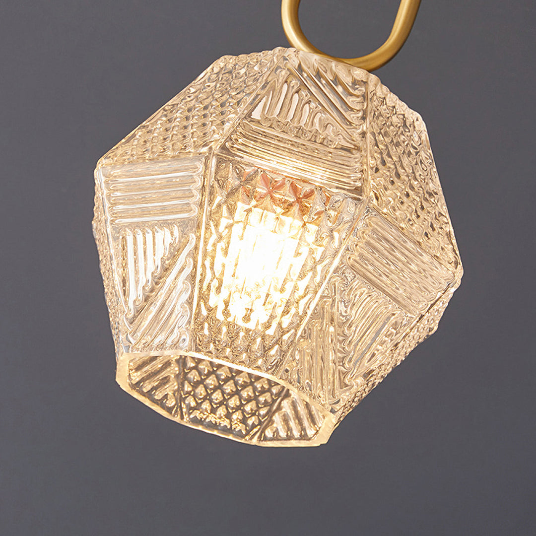 Orion Cut-Glass Ceiling Light