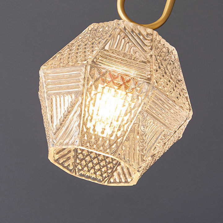 Orion Cut-Glass Ceiling Light