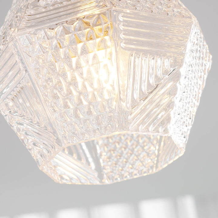 Orion Cut-Glass Ceiling Light